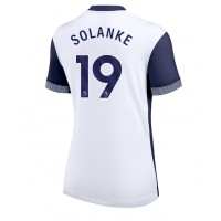 Dres Tottenham Hotspur Dominic Solanke #19 Domáci pre Ženy 2024-25 Krátky Rukáv